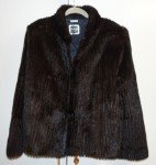 Vintage Cropped Large Mink Fur Coat