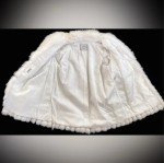 White Fox Fur Coat - Vintage Mob Wife Style