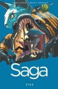 Saga, Volume 5 - Paperback by Brian K. Vaughan
