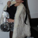 White Fox Fur Coat - Vintage Mob Wife Style