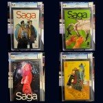 Saga Image Comics Graded Set 1-4, CGC 9.8