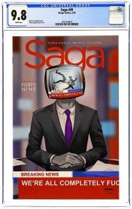 Saga #49 CGC 9.8 Comic Book - 2018