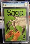 Saga Image Comics Graded Set 1-4, CGC 9.8