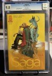 Saga Image Comics Graded Set 1-4, CGC 9.8