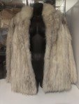 Vintage Scandinavian Saga Fur Fox Coat