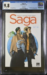 Saga #1 Turkish Edition CGC 9.8 - Limited 500