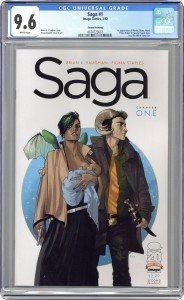 Saga #1B 2nd Printing CGC 9.6 Limited Edition