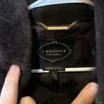 Madison Brown Wool Cashmere Coat with Fox Fur