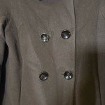 Madison Brown Wool Cashmere Coat with Fox Fur