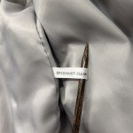 Light Grey Fox Fur Coat for Women, Size 12