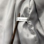 Light Grey Fox Fur Coat for Women, Size 12