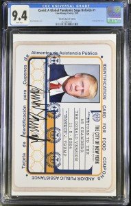 Covid Pandemic Saga: Trump ODB Embossed Limited Edition