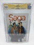 Saga #1 Signed CGC 9.8 by Vaughan & Staples