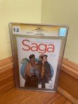 Saga #1 CGC 9.8 Signed Collectible Comic