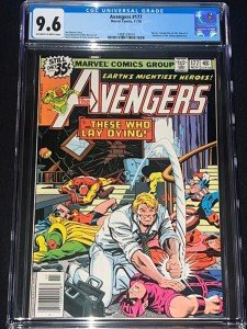 Avengers #177 CGC 9.6 - Michael Saga Climax