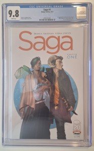 SAGA #1 CGC 9.8 - First Print Edition