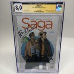 Saga #1 - CGC Signature Series Signed by Vaughan