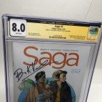 Saga #1 - CGC Signature Series Signed by Vaughan