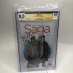 Saga #1 - CGC Signature Series Signed by Vaughan