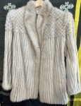 Vintage Mink Fur Coat for Women - Medium