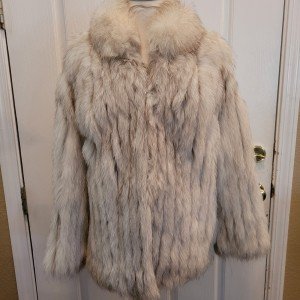 Glamorous Small Fox Fur Coat Jacket