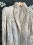 Vintage Mink Fur Coat for Women - Medium