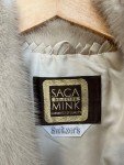 Vintage Mink Fur Coat for Women - Medium