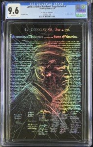 COVID: A Global Pandemic Saga #1 Foil CGC 9.6