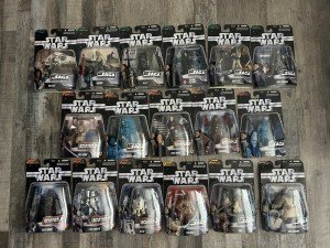Star Wars Saga Collection: 17 Sealed Figures