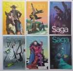 Saga Image Comics Lot #25-72 by Staples & Vaughan