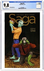 Saga #51 CGC 9.8 Comic Book, 2018
