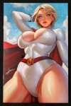 Power Girl Cosplay Variant Cover - Saga Collectibles