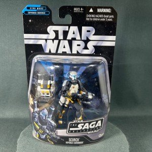Star Wars Saga Collection Scorch Commando Figure