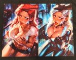 Mary Jane & Black Cat Kneeling Set - Dhaxina