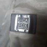 Blue Fox Fur Coat - Size 14