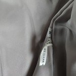 Vintage Beige Gray Fox Fur Coat for Women