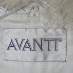 Blue Fox Fur Coat - Size 14