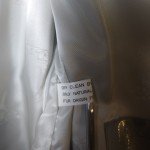 Blue Fox Fur Coat - Size 14