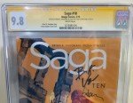Signed SAGA #10 CGC 9.8 by Vaughan & Staples