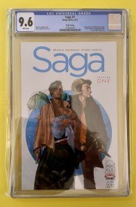 SAGA Volume 1 Third Print CGC 9.6