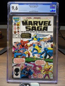 Marvel Saga #16 CGC 9.6 - X-Men vs Avengers