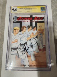 Cobra Kai: The Karate Kid Part 2 Signed 9.4
