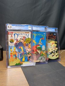 Duckman Mob Frog Saga Graded Set of 3
