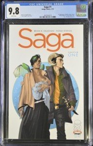 Saga #1 (2012) First Issue CGC 9.8