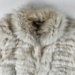 Vintage Norwegian Fox Fur Coat for Women, Medium
