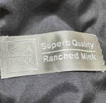 Superb Quality Ranched Mink Long Coat