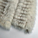 Vintage Norwegian Fox Fur Coat for Women, Medium