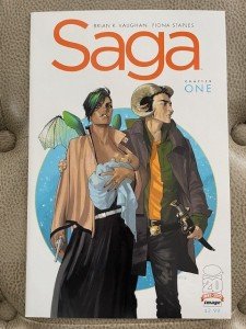 Saga #1 First Print by Fiona Staples & Brian K. Vaughan