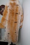 Fabulous Long Spotted Real Fox Fur Coat