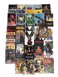 Saga Preacher Chew Comics & Graphic Novels Lot